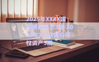 2025年XXXX國(guó)投債權(quán)資產(chǎn)3期-2025年XXXX國(guó)投債權(quán)資產(chǎn)5期