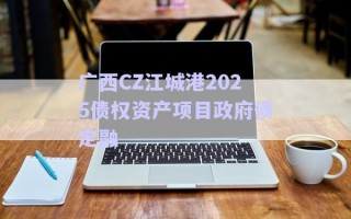 廣西CZ江城港2025債權(quán)資產(chǎn)項目政府債定融